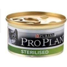 Pro Plan Proplan Sterilised Ton Somonlu Kısır Kedi Konservesi 85 gr 6 Adet Besleyici Mama