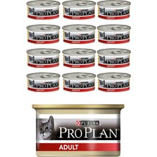 Pro Plan Adult Tavuk Etli Yetişkin Yaş Kedi Maması  85 gr x 12 Adet