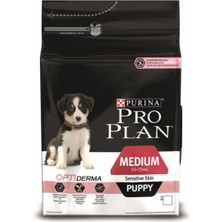 Pro Plan Puppy Sensitive Skin Somonlu Orta Irk Yavru Köpek Maması 12 kg