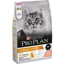 Pro Plan Derma Plus (Elegant Adult) Tüy Yumaği Kontrolü Somonlu Kedi Mamasi 10 kg