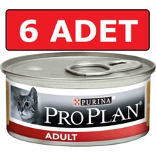 Pro Plan Adult Tavuk Etli Yetişkin Kedi Konservesi 85 gr x 6 Adet Yaş Mama