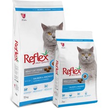 15 kg Somonlu & Hamsili Yetişkin Kedi Maması 15 kg