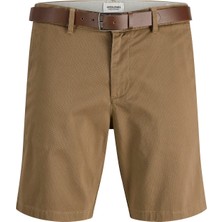 Jack Jones Erkek Kemerli Chino Şort 12285548
