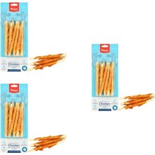 Digiworld Neo Pet Market Wanpy 10 Lu Paket Deri Üzerine Tavuk Sarılı 85 gr Köpek Ödülü x 3 Adet