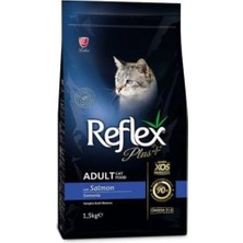 Plus Somonlu Yetişkin Kedi Maması 1,5 kg
