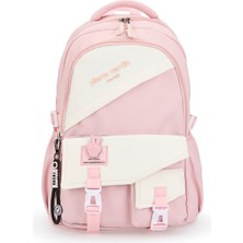 Pierre Cardin Unisex Çocuk Çok Gözlü Sırt Okul Çantası 07PC303