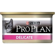 Proplan Delicate Hassas Hindi Etli Kedi Konservesi 85 gr (6 Adet)