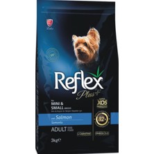 Küçük Mini Irk Somonlu Yetişkin Köpek Maması 3 kg
