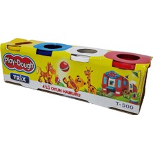 Büyük 4 Parça  Oyun Hamuru (5047)