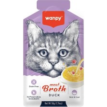 Wanpy Digiworld Ördek Etli Kedi Çorbası 50 gr x 3 Adet