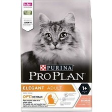 Pro Plan Proplan Elegant Somonlu Yetişkin Kedi Maması 10 kg Deri Sağlığını Destekleyen Premium Kalite