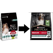Medium Adult Kuzu Orta Irk Köpek Maması 3 kg