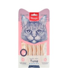 Wanpy Digiworld Ton Balığı Karides 5X14 gr Likit Kedi Ödülü x 4 Adet