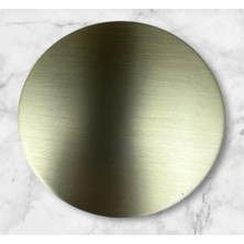 Mat Gold Lavabo Gideri Mat Altın Pop Up Bas Bırak Sifon Pirinç Malzeme