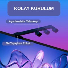 Ambiyans Tv Sekronizasyon 5 Metre Telefon Bluetooth ve Kumanda Kontrol 70-75 Inch | Rgb Şerit LED