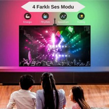 Ambiyans Tv Sekronizasyon 5 Metre Telefon Bluetooth ve Kumanda Kontrol 70-75 Inch | Rgb Şerit LED