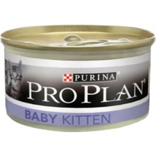 Pro Plan Baby Kitten Tavuklu Yavru Kedi Konserve Maması 85 gr 12 Adet