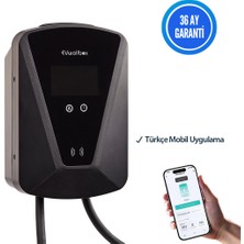EVwallbox 22 Kw 5 Mt Kablolu Sabit Duvar Tipi Elektrikli Araç Şarj Cihazı
