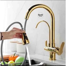 Gold Arıtmalı Spiralli Eviye Bataryası