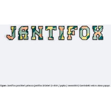 Jantifox Z Harfi Nakış Cırtlı Yama-Patch Sticker