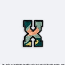 Jantifox x Harfi Nakış Cırtlı Yama-Patch Sticker