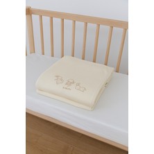 Organik New Basic Tek Kat Battaniye Natural