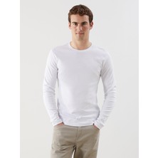 Bisiklet Yaka Erkek Sweatshirt  (W5)
