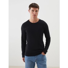 Bisiklet Yaka Erkek Sweatshirt  (W5)