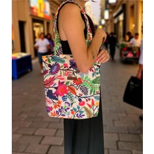 Plaj ve Günlük Kullanıma Uygun, Notebook ve Evrak Taşımaya Uygun. Içi Geniş,astarlı ve Cepli Keten Çanta 36X32