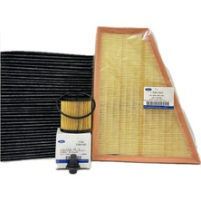 Ford Mondeo 2.0 Tdci Dizel Filtre Bakım Seti 2012-2014 Hava+Yağ+Karbonlu Polen Filtresi
