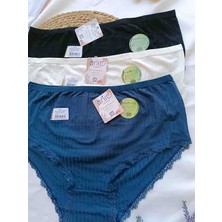 Anıt 3'lü Paket Bambu Dantelli Bato Külot