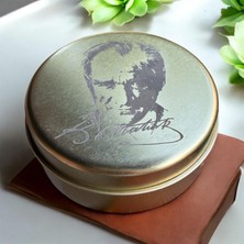 Mustafa Kemal Atatürk’ün Izinde El Yapımı Doğal Soya Mumu Ev Dekoratif Hediyelik Kişiye Özel  Hediye