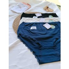 Anıt 3'lü Paket Bambu Dantelli Bato Külot