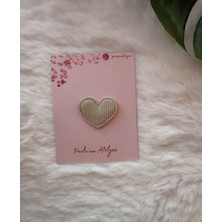 Az Saçlı ve Saçsız Bebek Tokası(Kalp)