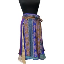 Hint Saree Çift Kullanımlı Dolama Etek