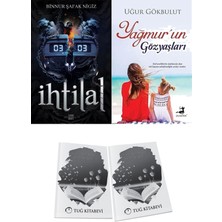 Yağmur'un Gözyaşları ve Dokuz Yayınları Ihtilal 2 Zede Binnur Şafak Nigiz 2li Set + Hediyeli