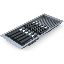 Mutfak Çekmece Içi Antresit Modüler Bıçaklık 20,5cm x 48CM (Boydan 4cm Kesilebilir)