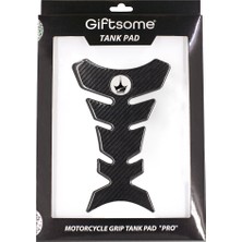Grippatch Yamaha, BMW, Honda ile Uyumlu Universal 6D Karbon Tank Pad GC08