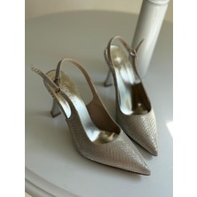 Ince Yüksek Topuklu Kadın Rahat Stiletto
