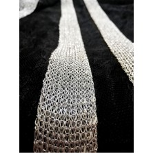 Altay Aksesuar (3 Cm) Gümüş Zırh Şerit