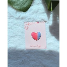 Az Saçlı ve Saçsız Bebek Tokası(Kalp)