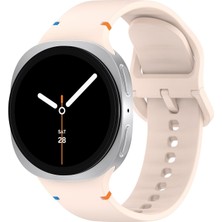 Galaxy Watch 8 / Classic / 2025 Serisi 40 mm / 44 mm / 46 mm Uyumlu Su Geçirmez Yumuşak Silikon Spor Kayış (20 mm)