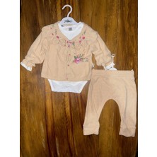 3-12 Aylık Üçlü Takım Bej