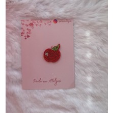 Az Saçlı ve Saçsız Bebek Tokası(Elma)