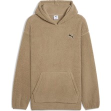 Puma Ess Elevated Sherpa Hoodie Erkek Yetişkin Sweatshirt