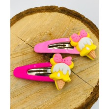 2 Li Figürlü Renkli Lüks Çıt Çıt Toka