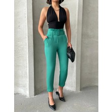 Kemerli Havuç Pantolon