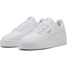 Puma Shuffle Downtown Yetişkin Sneaker Beyaz Renk Düz Tabanlı Konforlu Tasarım