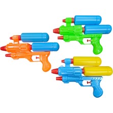 Brother Toys 3 Adet Büyük Boy Su Tabancası Çift Depolu Poşetli Dış Mekan Oyuncağı 25 cm Yerli Üretim