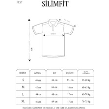 Erkek Yakalı Slim Fit Dokuma Çizgili T-Shirt - Bordo